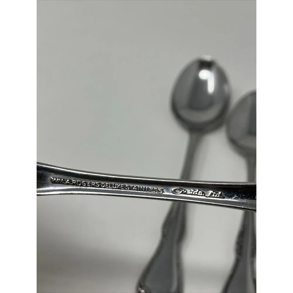 Oneida MANSFIELD Amadeus Stainless 3 Piece Set Wm A Rogers Flatware Fork Spoons